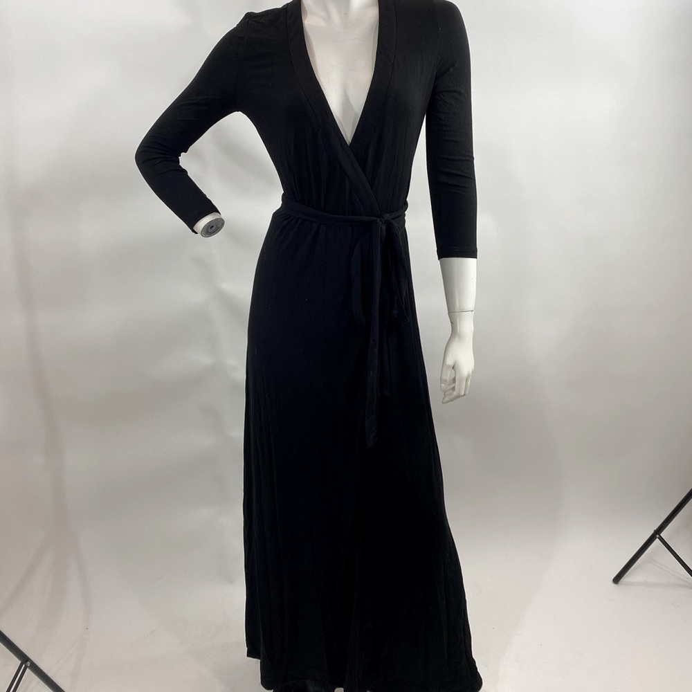🆕Patty Boutik Black Wrap Maxi Dress